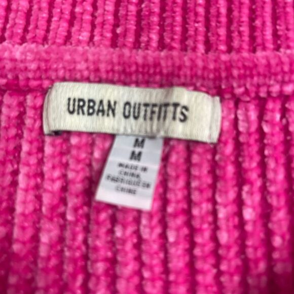 Urban Outfitters Vibrant Pink Knit Cowl Neck Sweater - Picture 11 of 14
